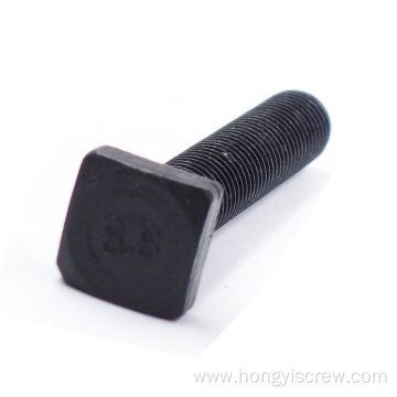 Class8.8 Black Oxide Flat Square Head lag Bolts